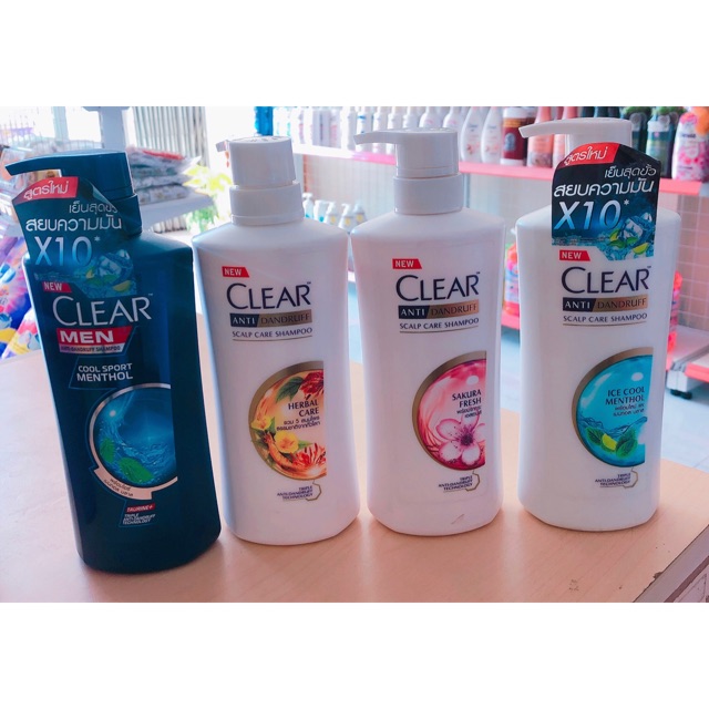 Dầu gội đầu trị gầu 🍅FREE SHIP🍅 Dầu Gội Clear & Clear Thái Lan 450ml (loại 1) giá rẻ,giảm 10k khi nhập [daugoi] | BigBuy360 - bigbuy360.vn