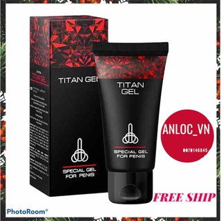 Gel Tital Nga Black @freeship@ hàng ruột đen cổ trắng chính hãng 100%