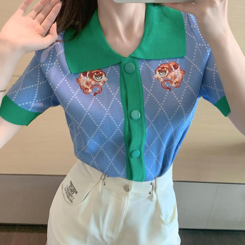 Áo Cardigan Tay Ngắn Dáng Ôm Thêu Họa Tiết Kim Cương Thời Trang Cho Nữ