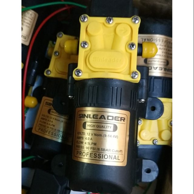 máy bơm phun thuốc và phun sương SINLEADER 12v