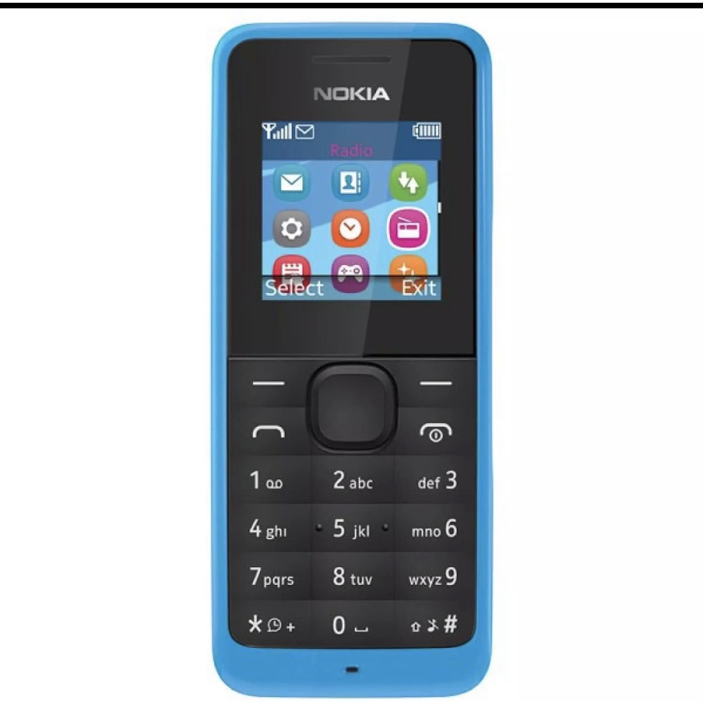Điện thoại Nokia 105(2015) 1 sim main zin, màn hình zin BH 12 tháng