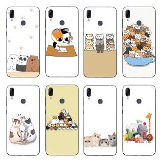Ốp điện thoại TPU in hình gấu dành cho Asus Zenfone Max Pro M2 ZB631KL / ZB633KL