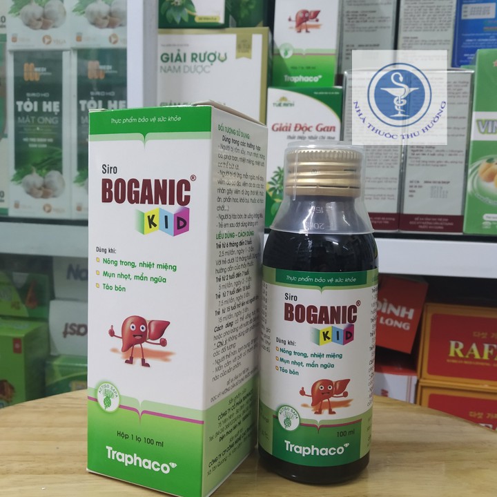 Siro Boganic Kid - Lọ 100ml