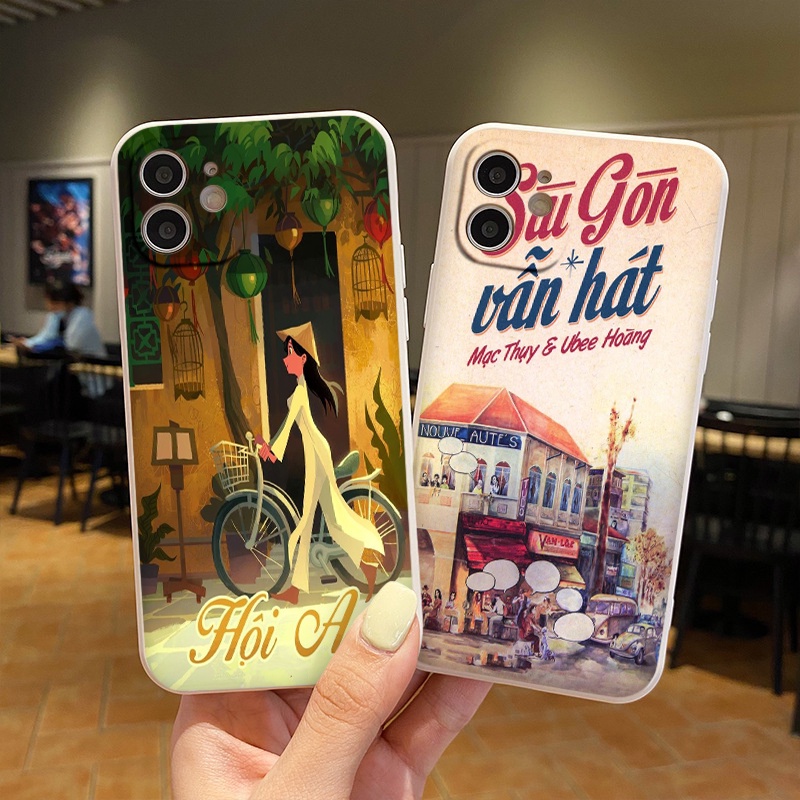 Ốp lưng iphone cảnh Hội An / Sài Gòn mơ mộng cho ip 11/12/13/pro/max/plus/promax/6/6plus/6splus/7plus/8/8plus/xr/xs