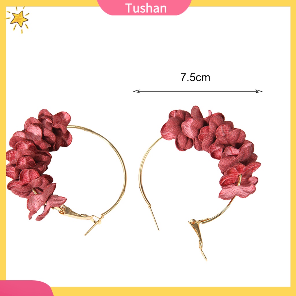 Khuyên tai nữ hình bông hoa thời trang