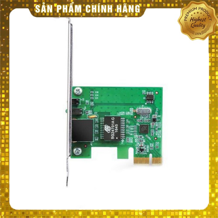 CARD MẠNG LAN CHÍNH HÃNG (XẢ KHO) CARD PCI EXPRESS TO LAN MAIN H61 LIÊN KẾT TỐC ĐỘ MẠNG CỰC NHANH  BẢO HÀNH 12 THÁNG.CPL