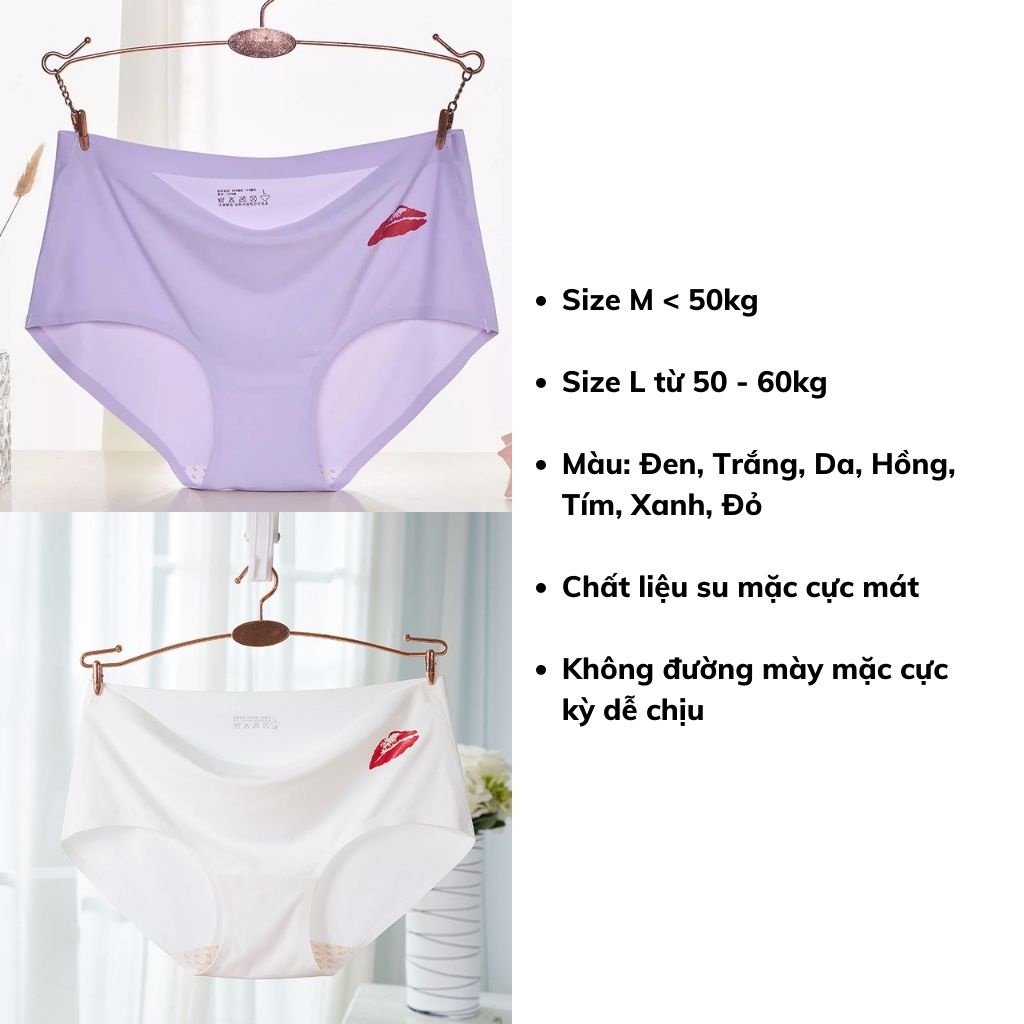 Quần lót nữ không đường may thun lạnh mặc thoải mái dễ chịu DEVARI Q11