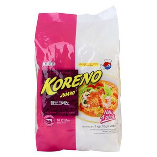 E - Mì Koreno Jumbo Vị Tôm 10 Gói*100G