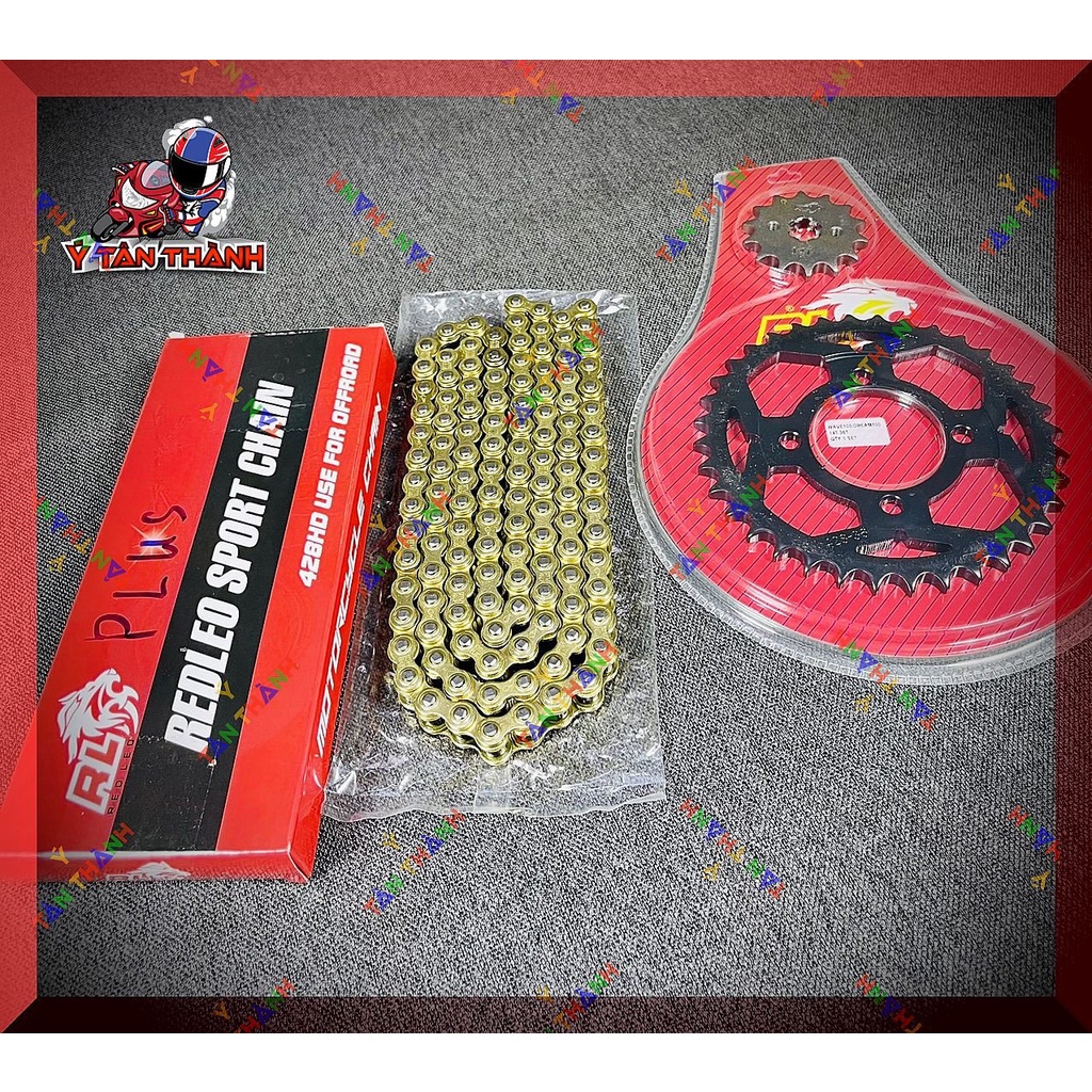 Nhông Sên Đĩa Redleo Sên Plus Cho Wave Dream 100 MS 03