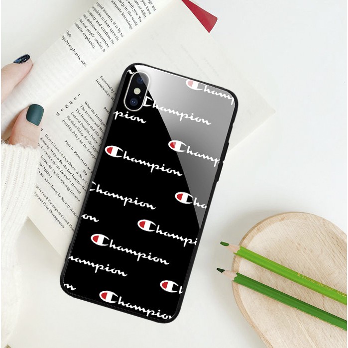 Ốp iphone kính champion league cho iphone 6 s plus 7 8 plus Xr X s max 11 11 pro max 12mini 12 pro max