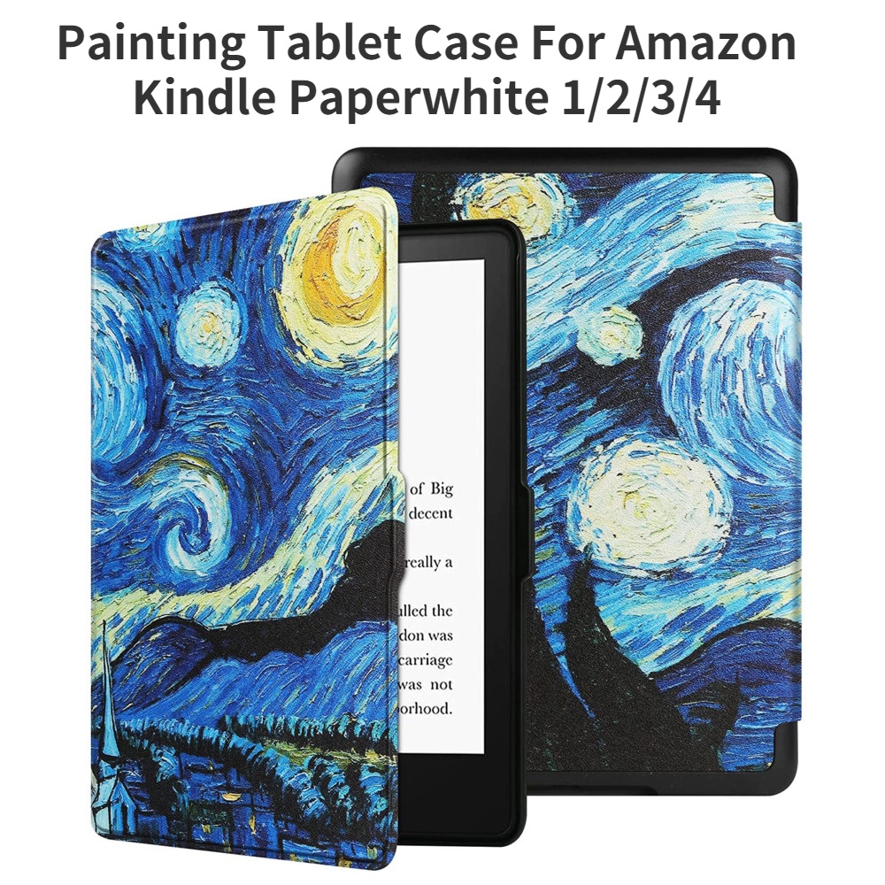 Ốp Lưng In Họa Tiết Dành Cho Amazon Kindle Paperwhite 1 / 2 / 3 / 4 / Kindle Oasis 3 / Kindle Voyage
