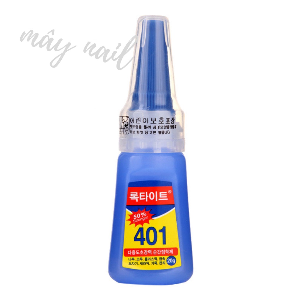 Keo 401 chuyên gắn móng, đá, phụ kiện