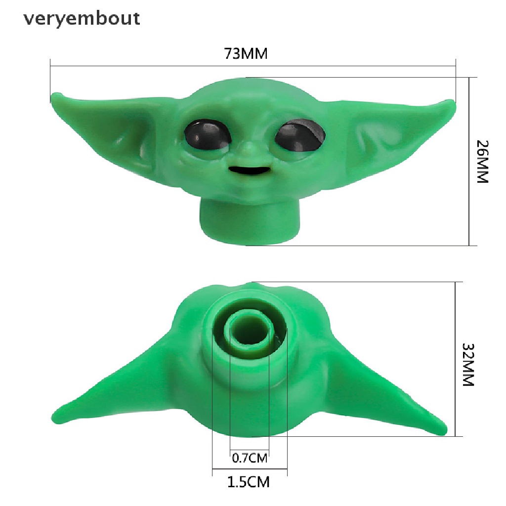 Ut Baby Yoda Dụng Cụ Nặn Kem Đánh Răng Hình Chữ Y Nắp Mandalorian Yoda