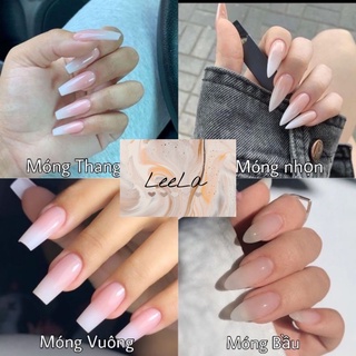 móng úp chân nailbox thiết kế đá siêu sáng