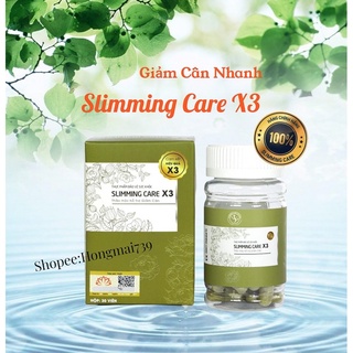  Slimming care x3 thảo mộc giảm cân an toàn-hiệu quả