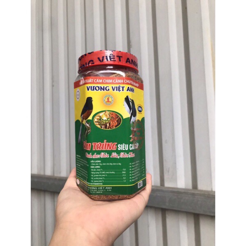 Cám Vương Việt Anh dành cho chim chích choè than choè lửa loại hộp 500g