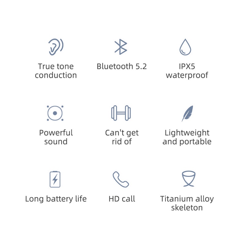 Tai nghe không dây TWS Hifi Chống Nước Có Mic