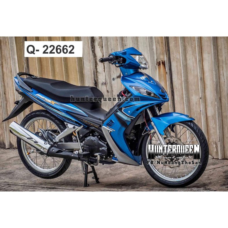 Tổng hợp nhiều mẫu tem rời xe Ex 135 2006 đang HOT trên thị trường – Tem xe Exciter 2009 đẹp, bền màu