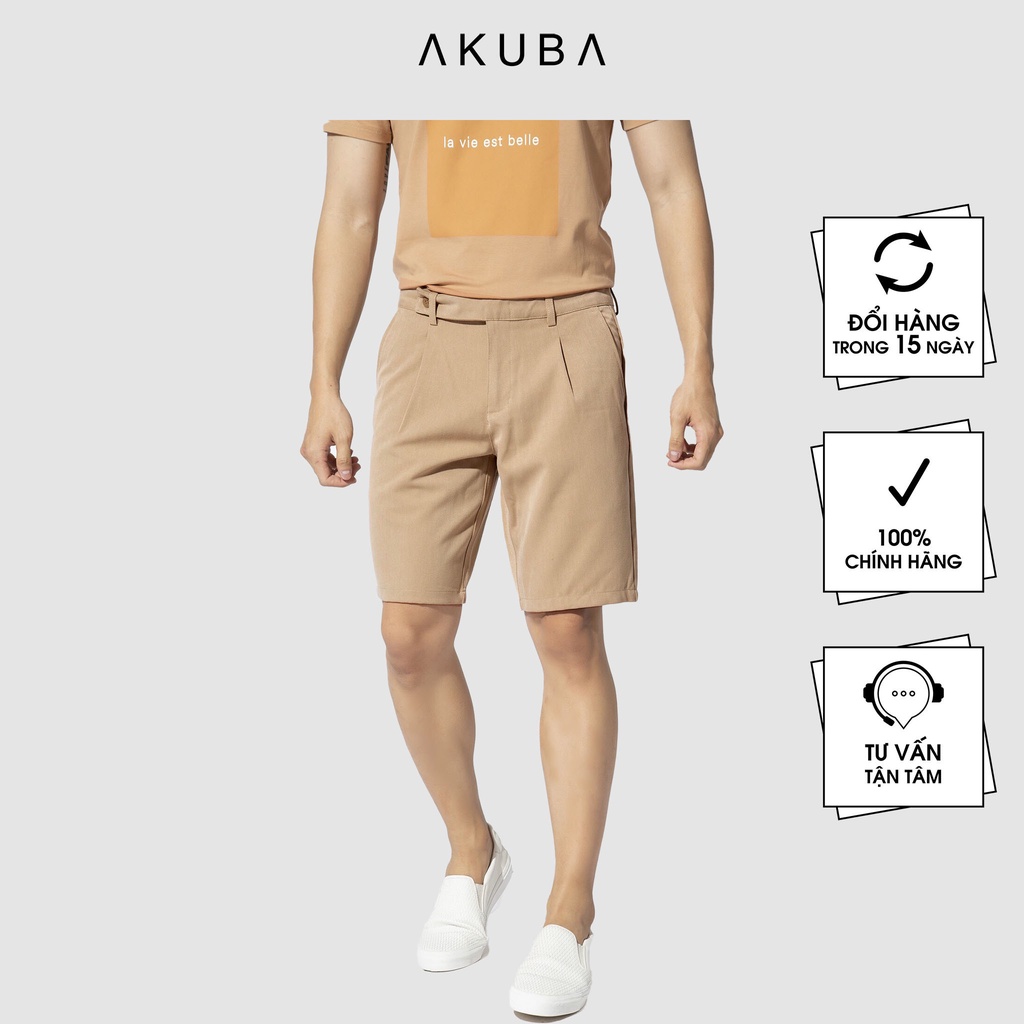Quần Short Tây Nam Cao Cấp Akuba | 01HW119