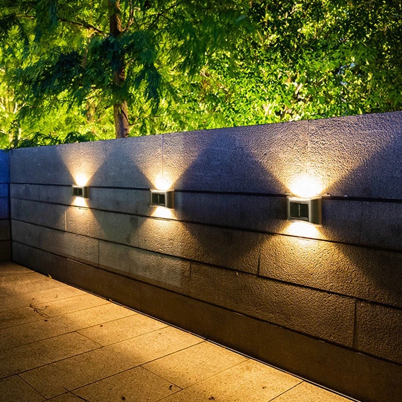 Đèn LED hai đầu IP65 chống nước sử dụng năng lượng mặt trời