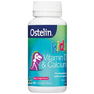 Vitamin Ostelin Kid Canxi - Vitamin D (90 viên) (2-13 tuổi) - BM3