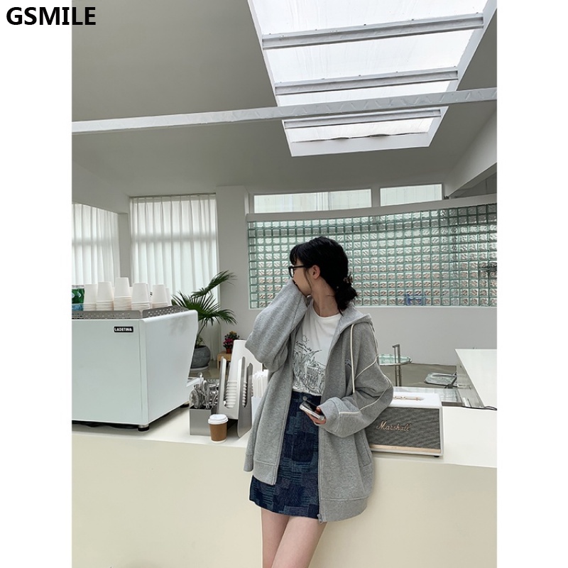Áo Hoodie vảy cá mỏng thời trang Hàn Quốc