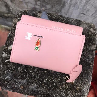 Ví gập Carrot - ảnh thật