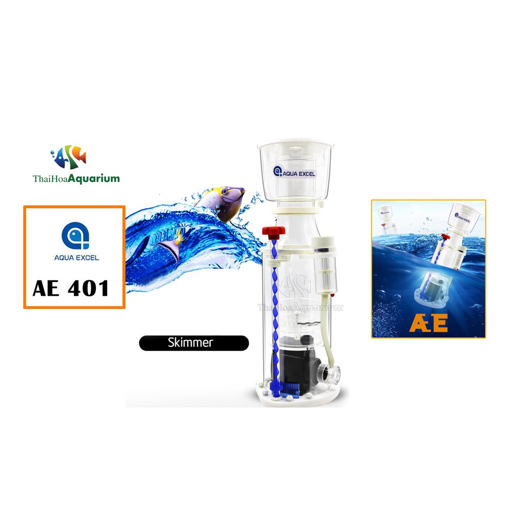 LỌC CÁ BIỂN PROTEIN SKIMMER AQUA EXCEL AE-401-601