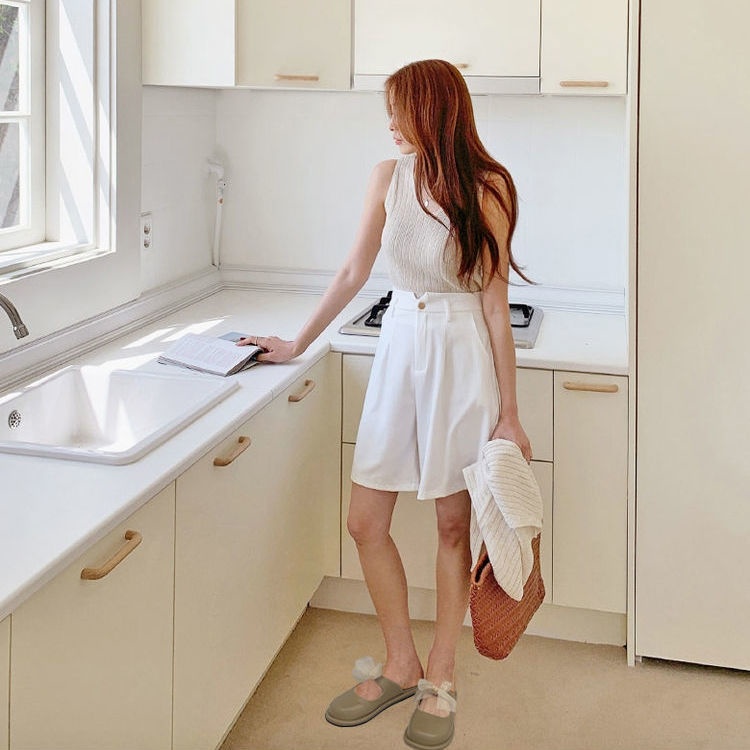 Dép Sandal Nữ Đế Bệt Phong Cách Hàn Quốc Mới