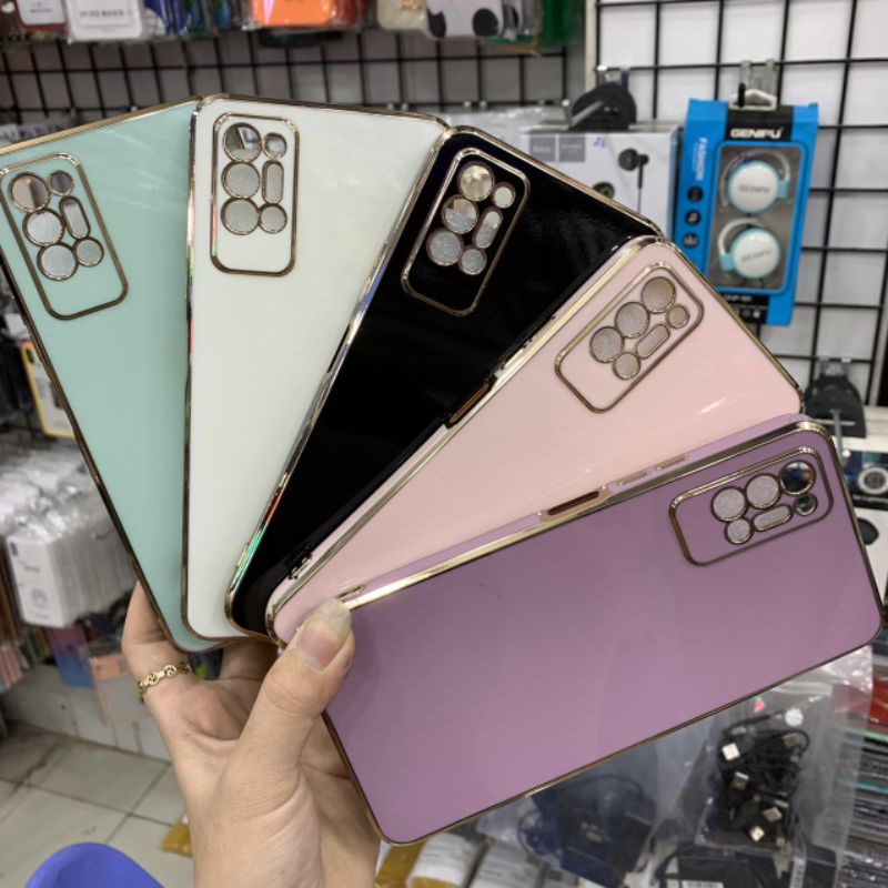 Ốp lưng Tecno pova 2 dẻo xi viền màu lưng bóng sắc nét thời trang