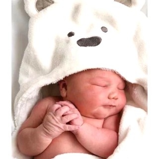 Ủ lông hình thú cho bé