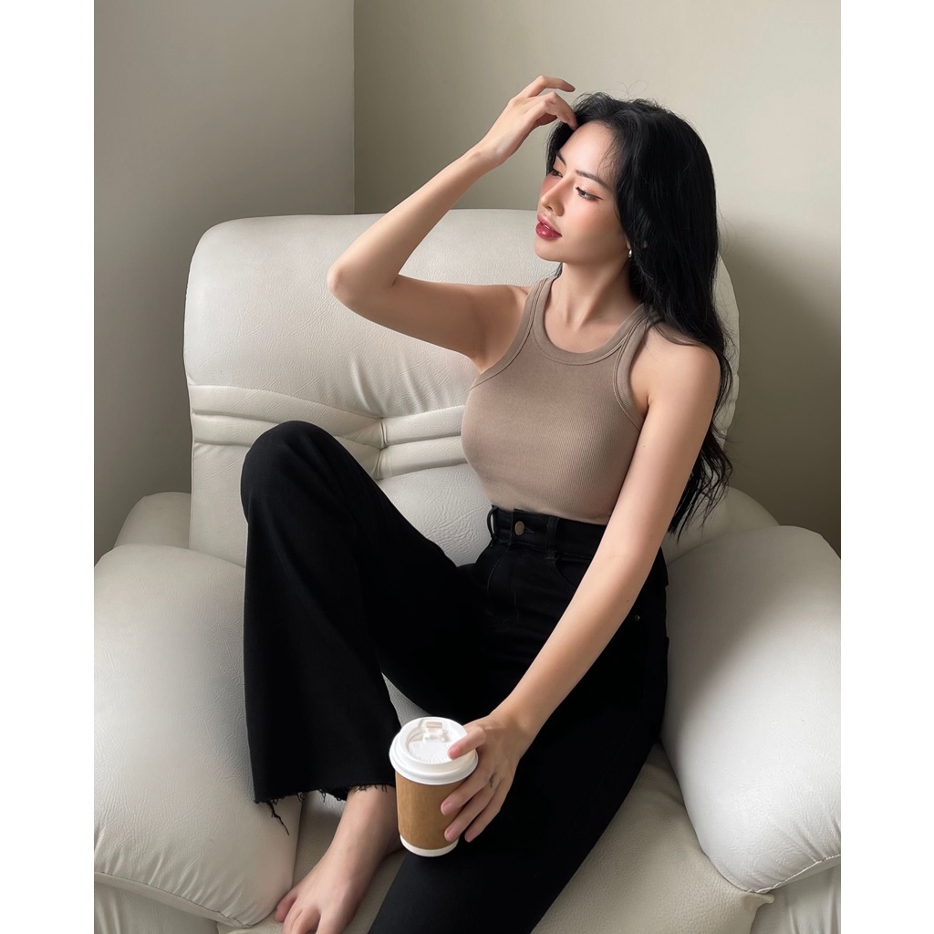 Áo sát nách viền basic , Peace House Clothing