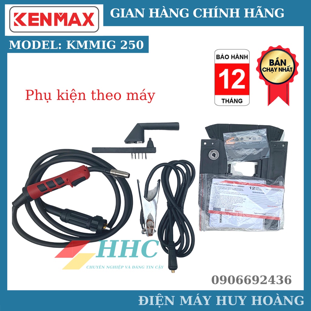 Máy hàn MIG 250 Mini KENMAX không dùng khí