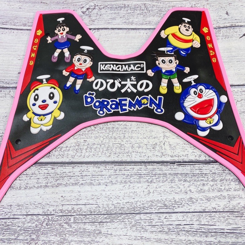 Thảm lót sàn xe Vario 125/150 đời 2018-2020, thảm để chân hình Doremon, Hello Kitty....