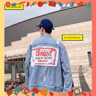 Áo Khoác Jean Nam Giá Rẻ Mã 05 Đẹp Cao Cấp Không Phai Thời Trang TCS.FASHION