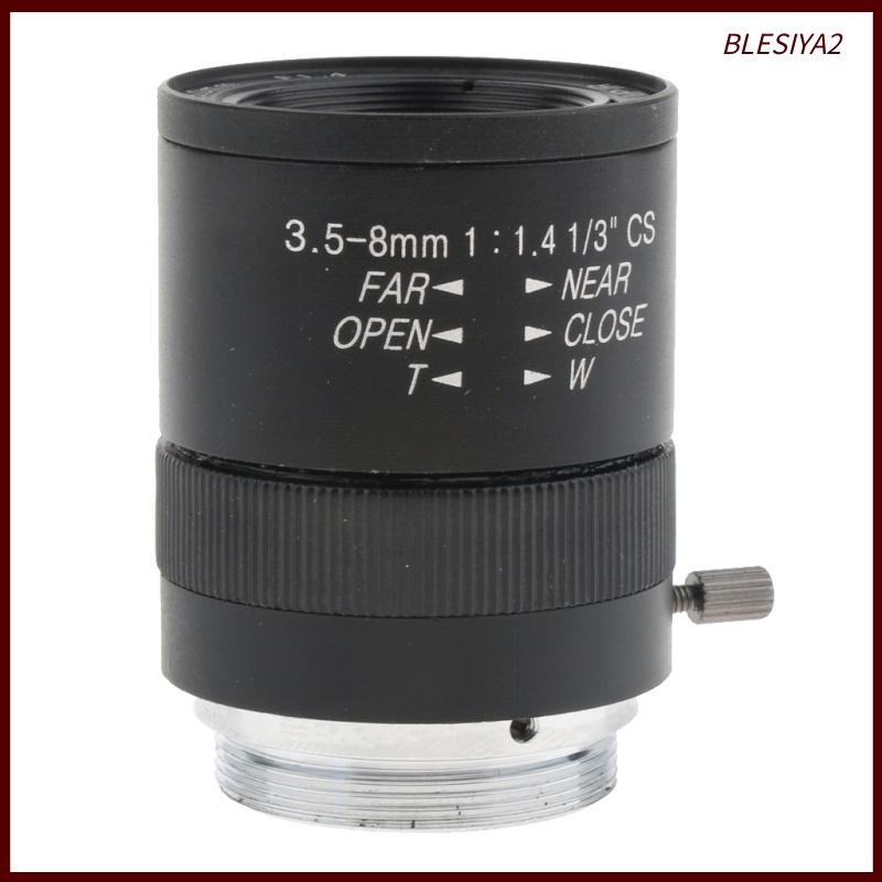 [BLESIYA2]1/3&quot; CS Mount 3.5-8mm F1.4 Manual Iris  Lens for CCTV Industrial Camera