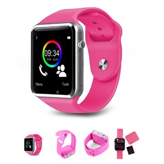 Đồng hồ thông minh SmartWatch đa chức năng Hồng Phấn dành cho các bạn nữ