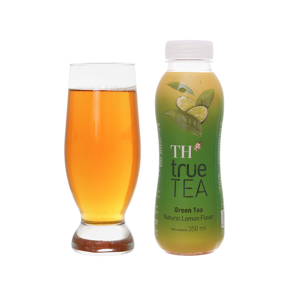 Trà Ô Long/ Trà Xanh Vị Chanh Tự Nhiên TH True Tea Chai 350ml