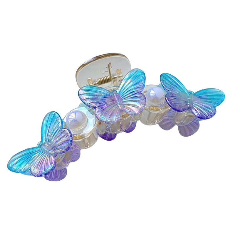 Kẹp Tóc Càng Cua Lớn Dày Dặn Hình Bướm Cho Tóc Bện