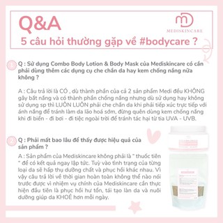 2 Kem dưỡng da + 1 BODY MASK