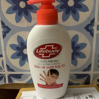 Nước rửa tay Lifebuoy chai 180g