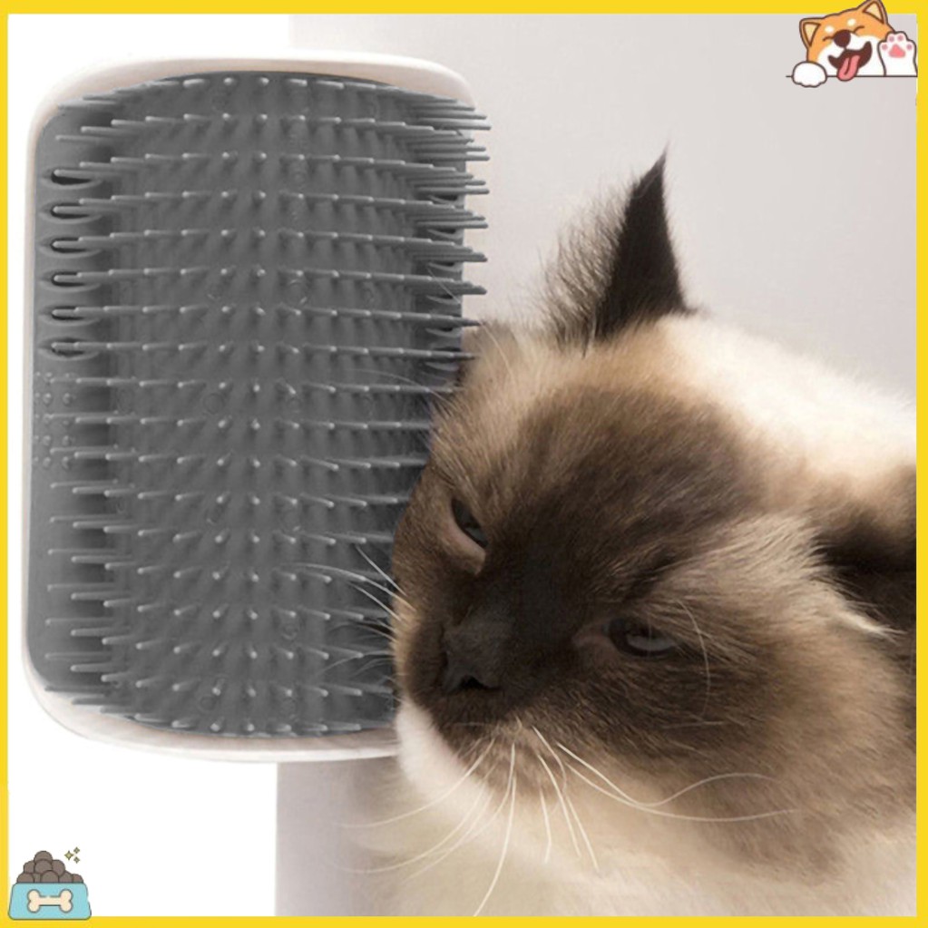 Lược mát xa đồ chơi cho mèo tự chải lông tiện lợi