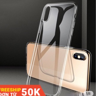 Ốp lưng dẻo cao cấp trong suốt cho iPhone XS max/6.5