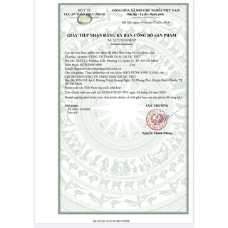 Kẹo gừng ong vàng
