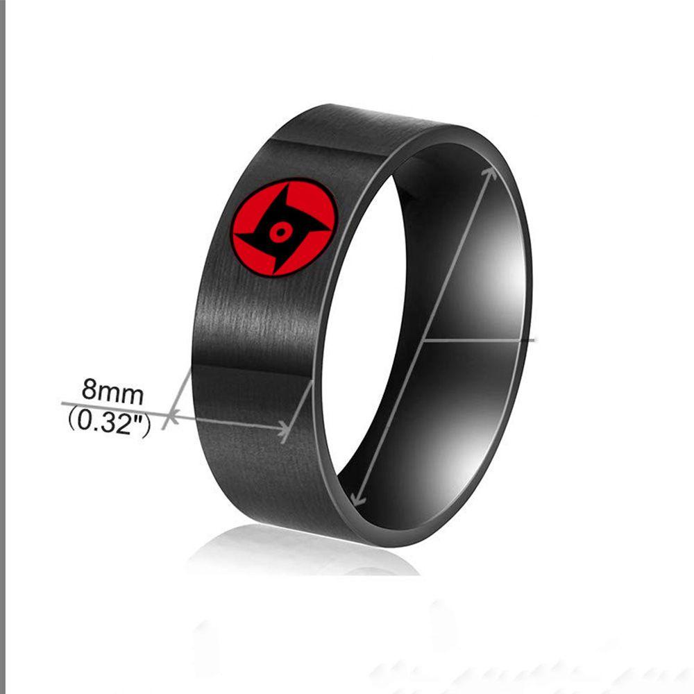 Nhẫn Hóa Trang Akatsuki Itachi Cá Tính Cho Nữ