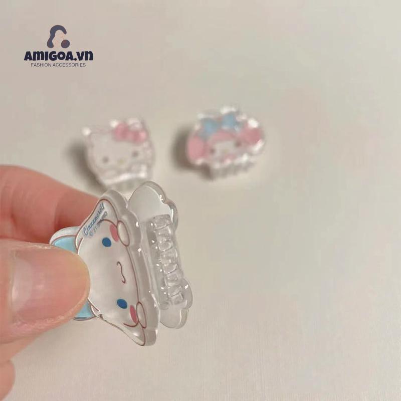 ✨✨ Kẹp tóc mini họa tiết hoạt hình phong cách Nhật Bản dễ thương cho nữ