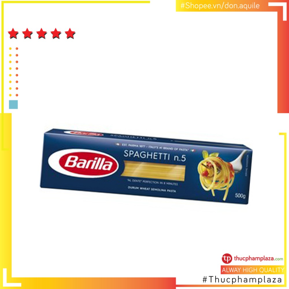 Mì Ý Barilla các loại hộp 500gr