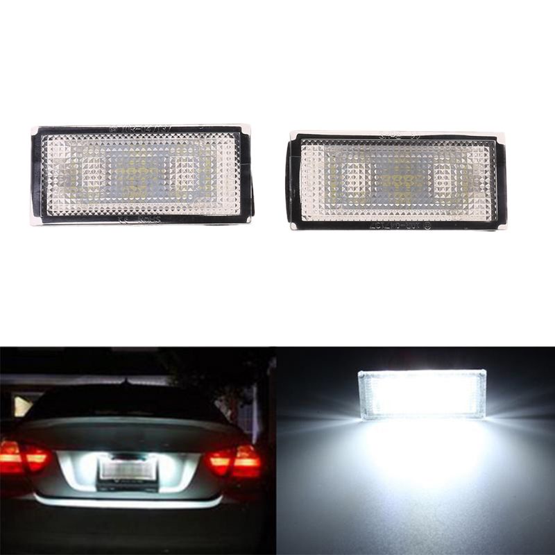 Set 2 Đèn Led Chiếu Biển Số Xe Ô Tô E66 E65 7-Series 735i
