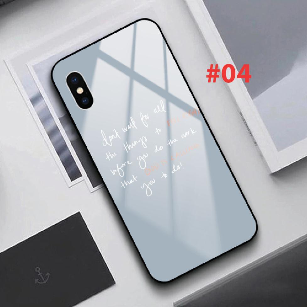 Ốp Kính Cường Lực Vsmart Live / Star / Joy 2 plus/ Joy 3 / Active 3 / Bee 3 In Hình QUOTES