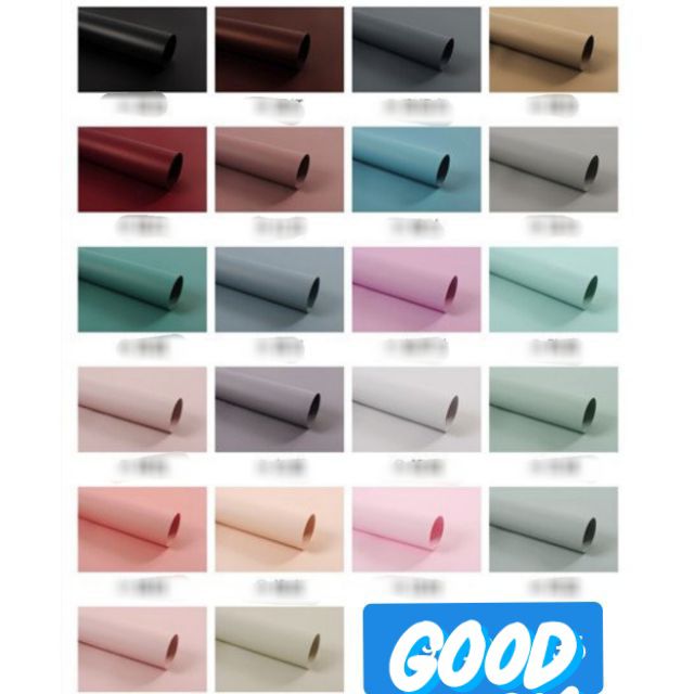 Giấy gói hoa bóng mờ dầy.